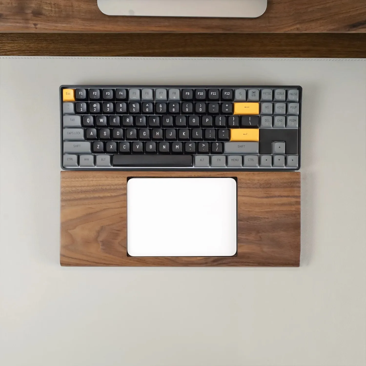 Wrist Rest Wood - Apoio de Pulso Personalizado para Teclado,