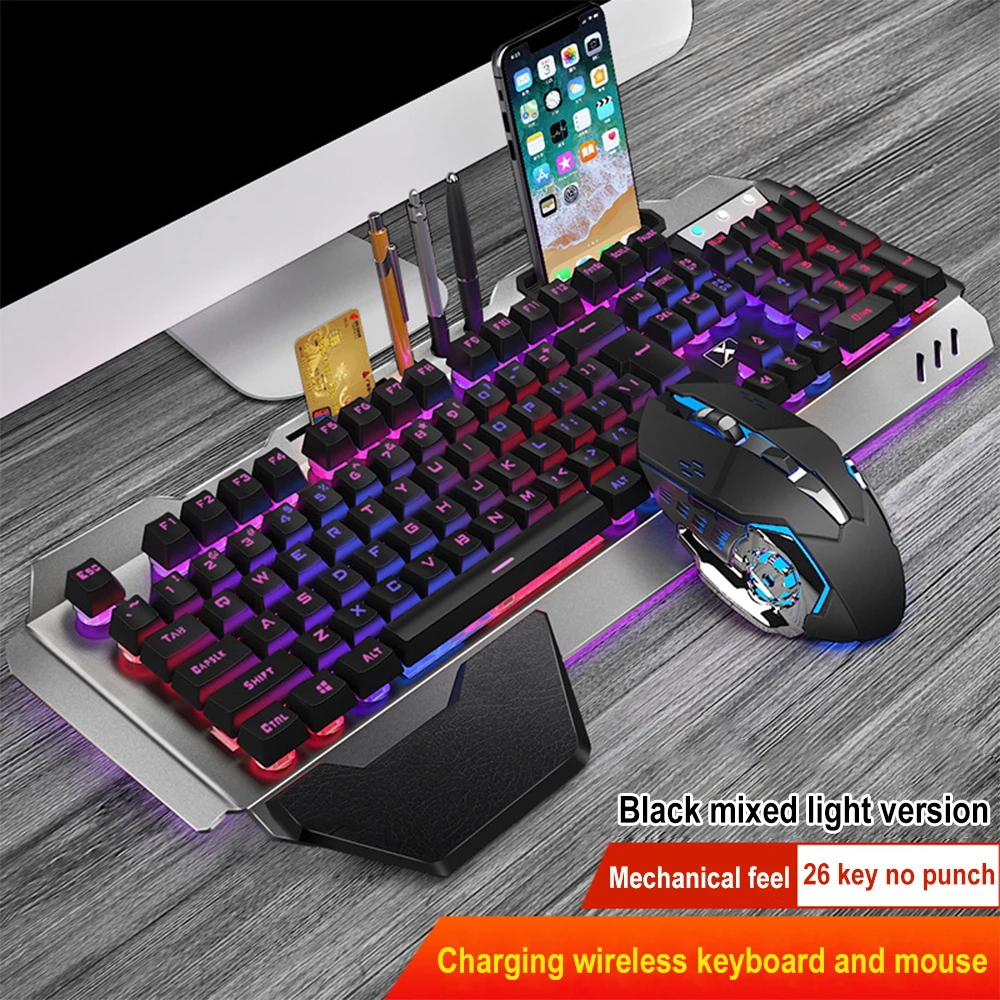 Gaming Keyboard Mechanical Wireless - K680 Teclado e Mouse Sem Fio