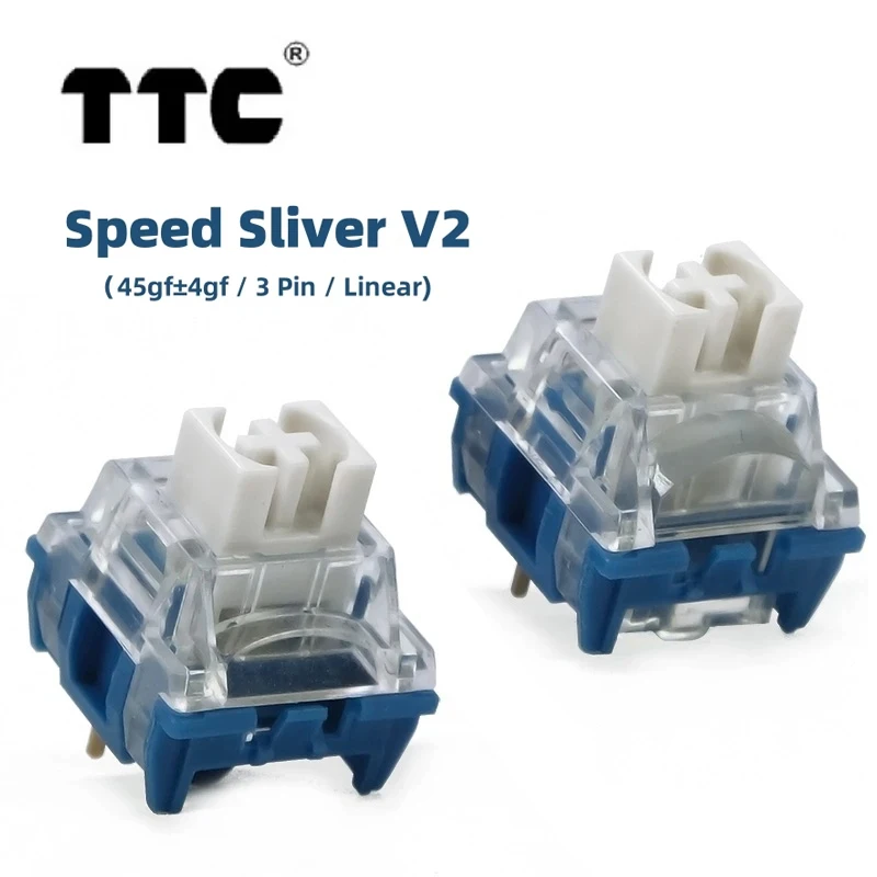 Gaming Keyboard No Rgb - Ttc velocidade prata v2 diy personalizado