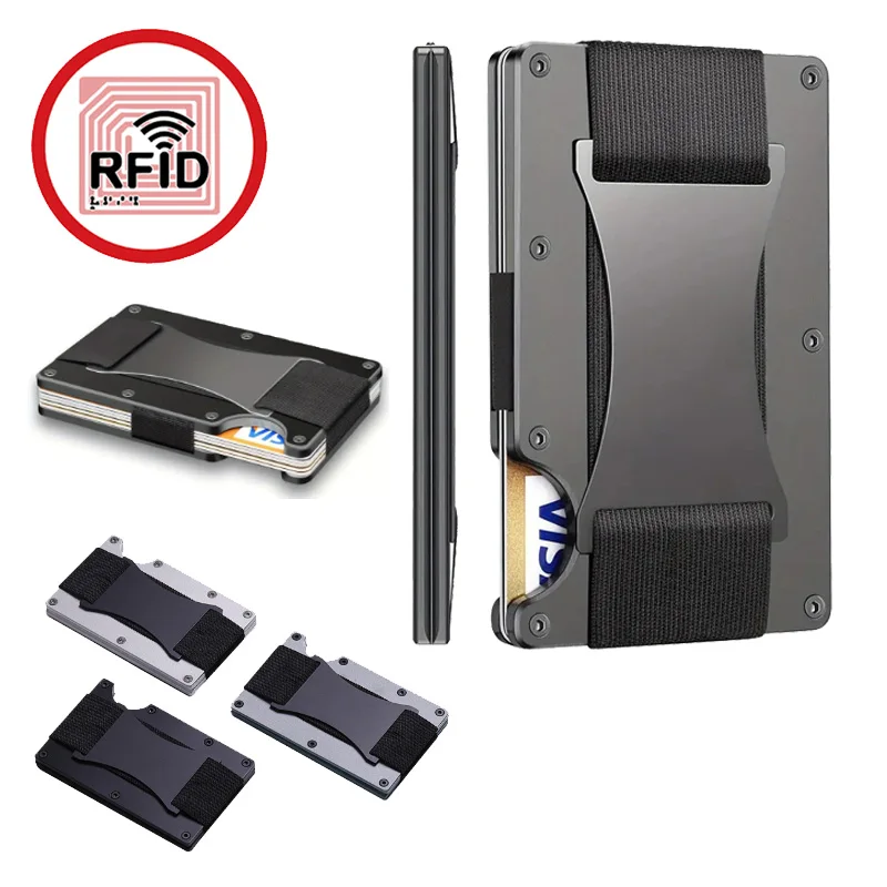 Aluminum Case 65 - 2026 Novo Porta-Cartões Fino com Proteção
