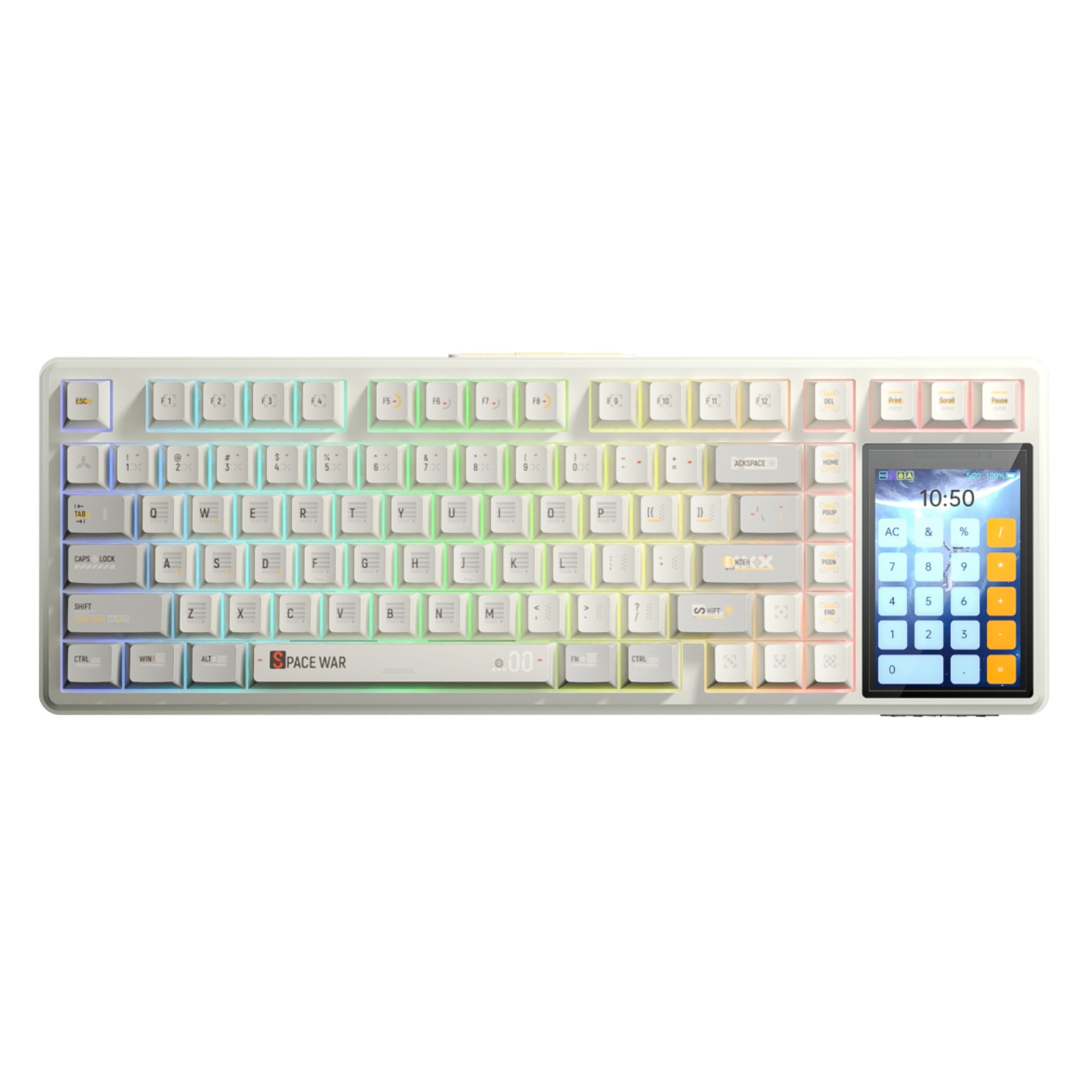 Gaming Keyboard Hot Swappable - AULA L99 75% Layout Hot-Swap Junta
