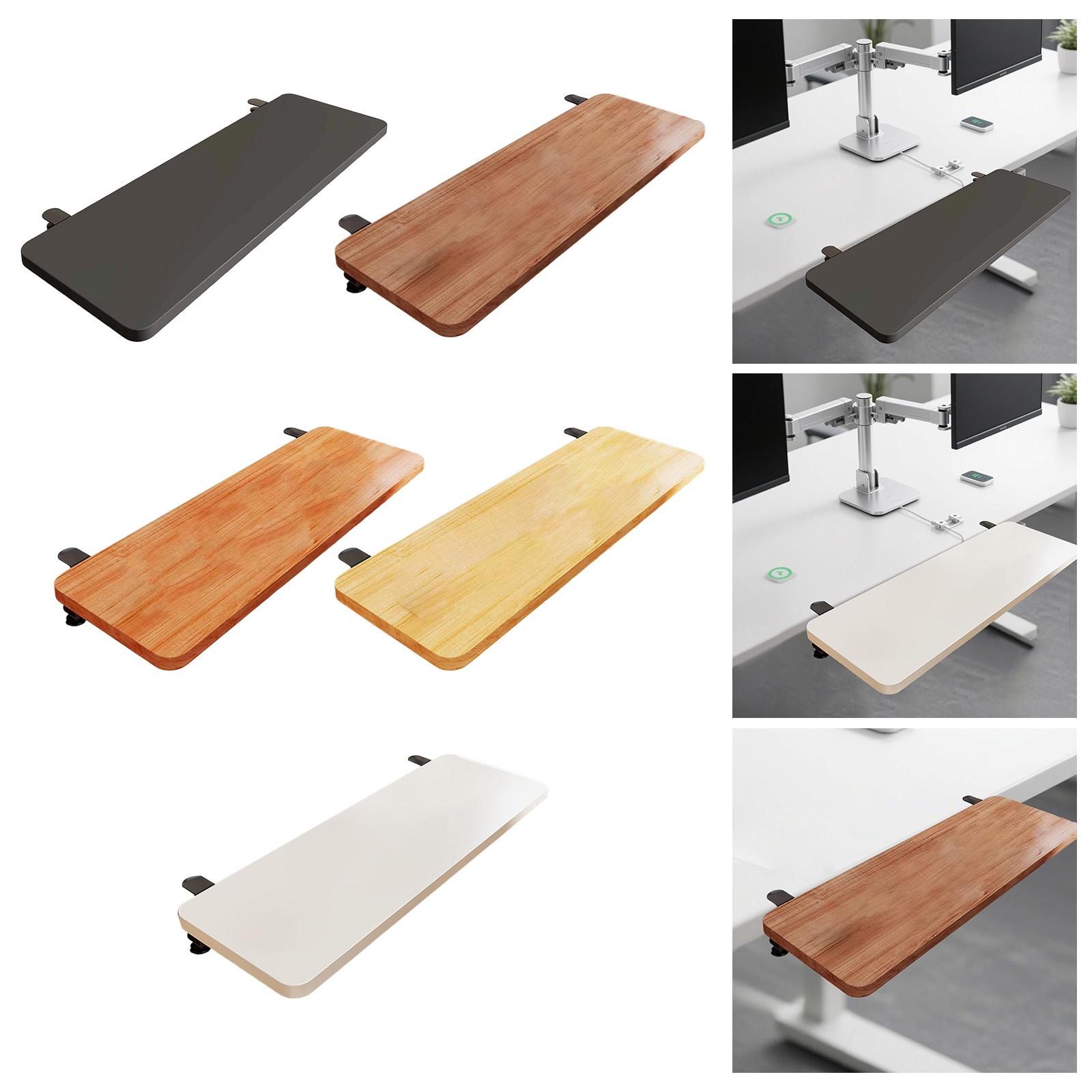 Wrist Rest Wood - Prateleira de mesa bandeja de teclado