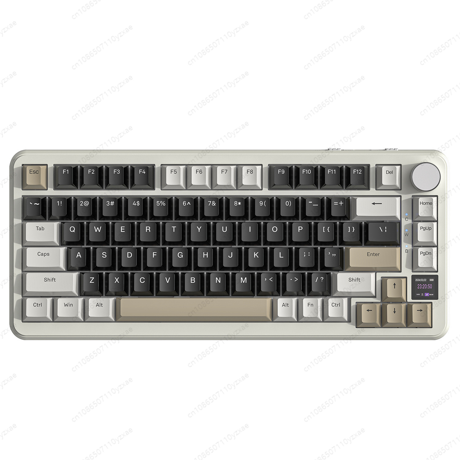 Gaming Keyboard Hot Swappable - Novo Teclado Mecânico AL66 2024 em
