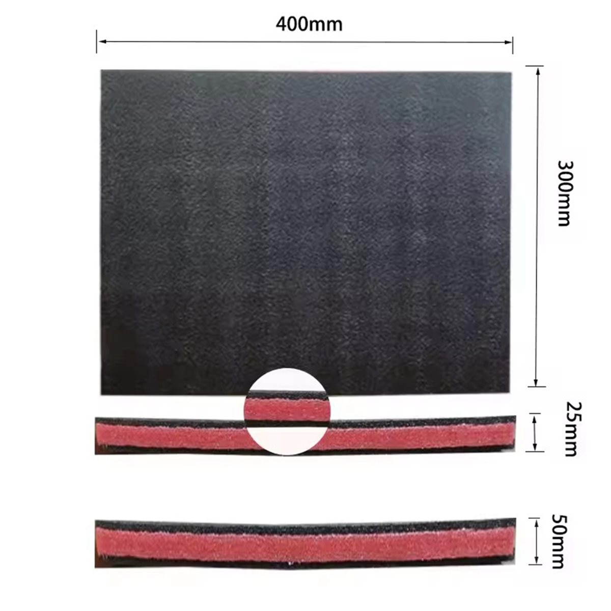 Polyurethane Foam Sheet - Espuma da caixa de ferramentas, folhas