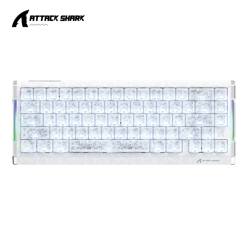 Gaming Keyboard Hot Swappable - Teclado Mecânico ATTACK SHARK R68 HE,