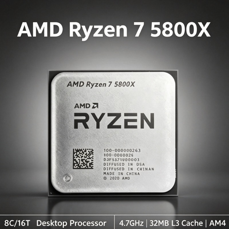 Amd Cpu Ryzen 7 - Processador AMD Ryzen 7 5800X para