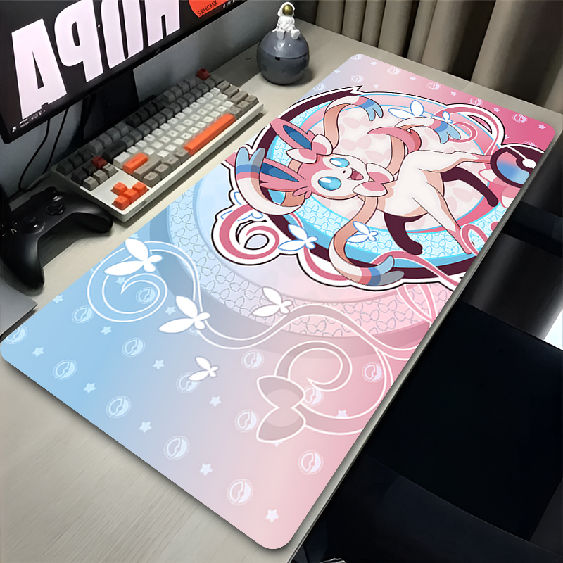 Gaming Keyboard Noise - Mousepad Grande Rosa Fofo XXL para