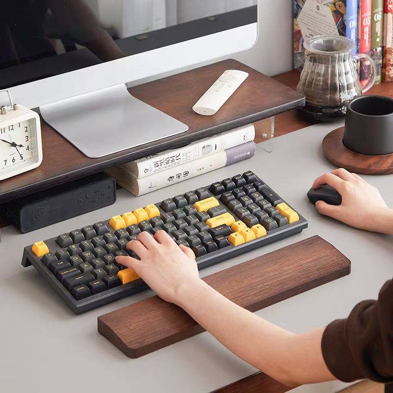 Descanso de pulso de bambu par - Wrist Rest Wood avaliação e preço