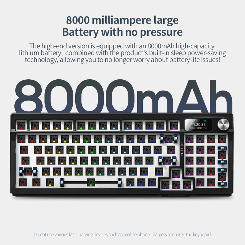 YINDIAOY95 KIT de teclado mecâ - Keyboard Gaming Transparent avaliação e preço