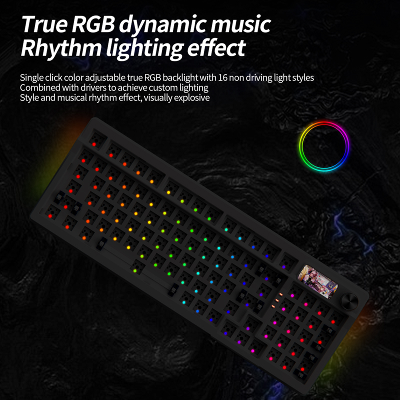 YINDIAOY95 KIT de teclado mecâ - Keyboard Gaming Transparent avaliação e preço