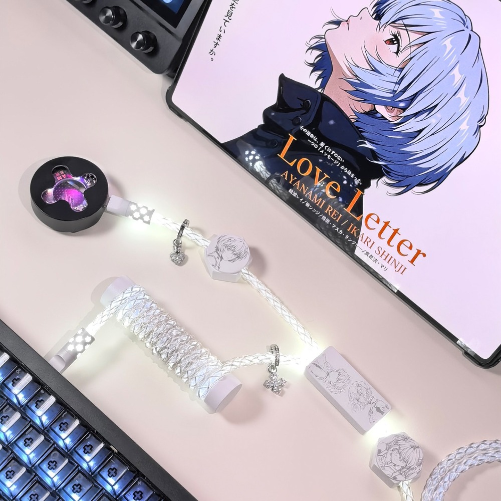 Cabo Magnético para Teclado D4 - Gaming Keyboard Type C avaliação e preço