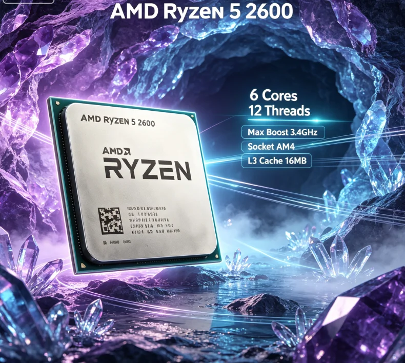 Processador AMD Ryzen 5 2600 R - Amd Cpu Ryzen 5 avaliação e preço
