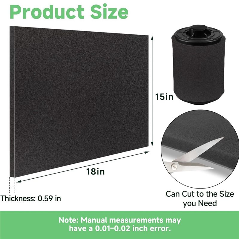 Filtro de Ar de Substituição p - Polyurethane Foam Sheet avaliação e preço
