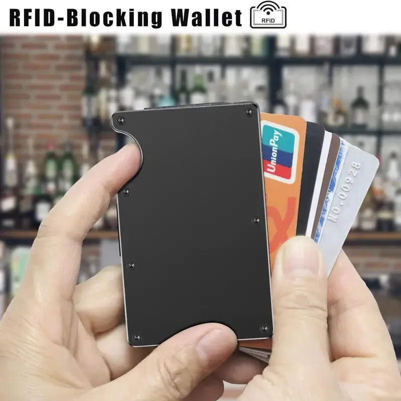 2026 Novo Porta-Cartões Fino c - Aluminum Case 65 avaliação e preço