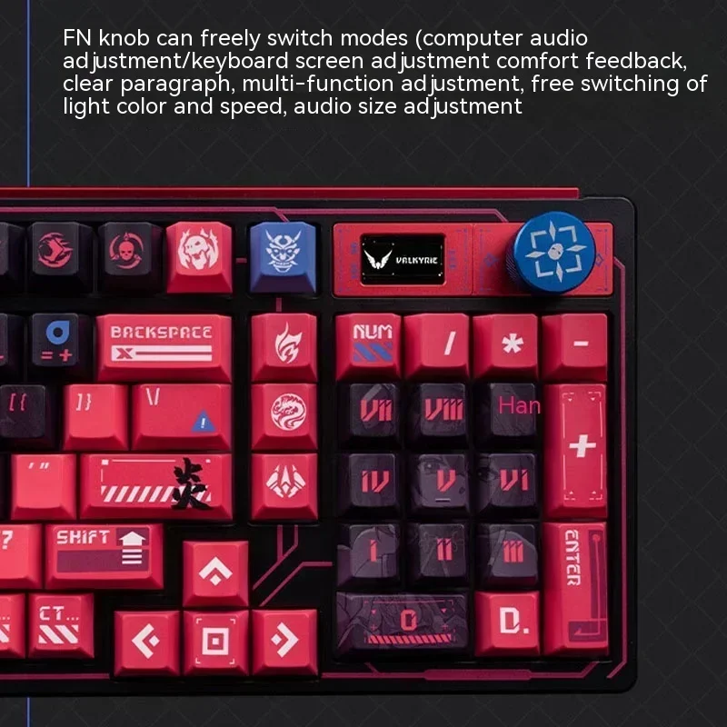 Valkyrie vk99 teclados mecânic - Gaming Keyboard Hot Swappable avaliação e preço