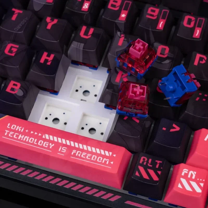 Valkyrie vk99 teclados mecânic - Gaming Keyboard Hot Swappable avaliação e preço