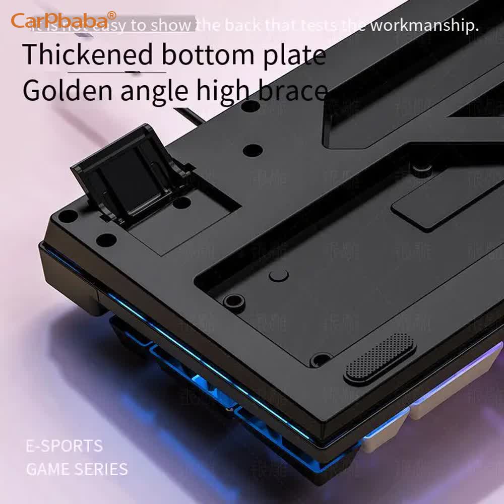 Carpbaba k500 104 teclas usb c - Gaming Keyboard Mobile avaliação e preço