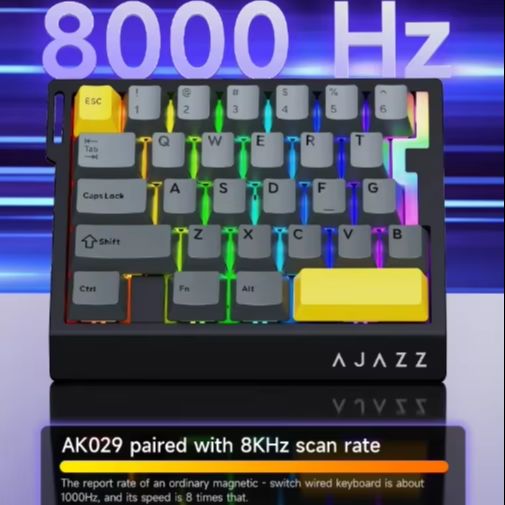 Teclado Gamer Mecânico Mini AK - Gaming Keyboard No Rgb avaliação e preço