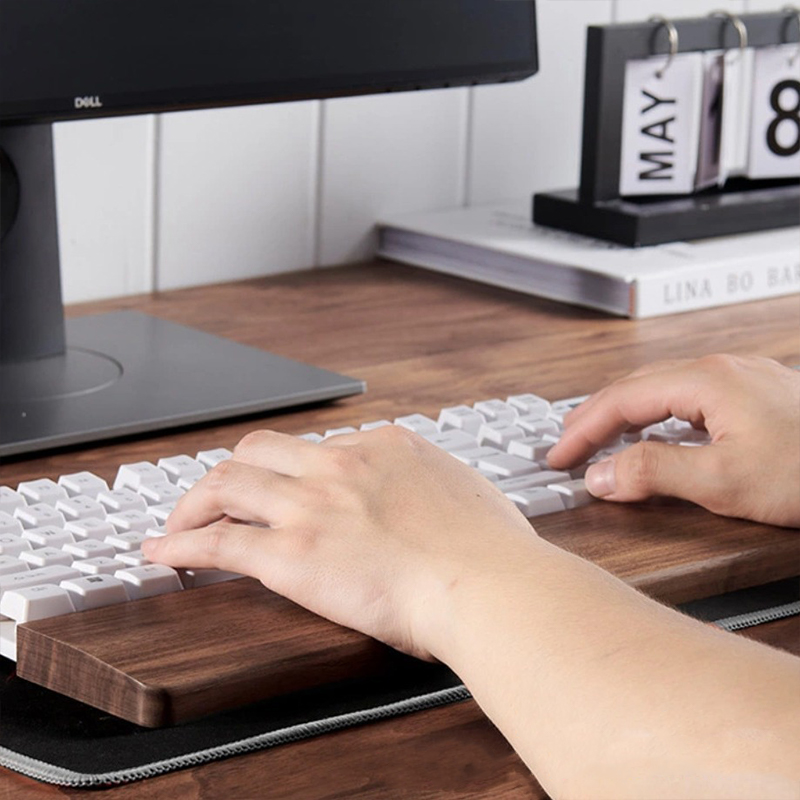30/36/44cm teclado de nogueira - Wrist Rest Wood avaliação e preço