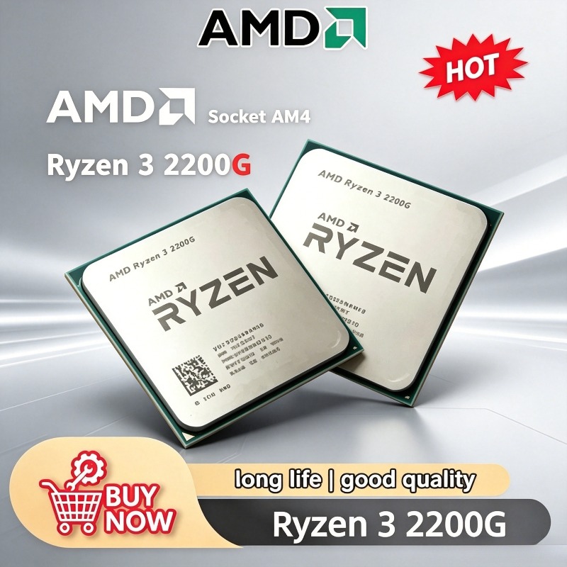 Processador AMD Ryzen 3 2200G  - Amd Cpu Ryzen 5 avaliação e preço