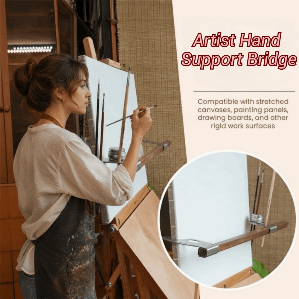 Suporte de Mão para Artistas e - Wrist Rest Wood avaliação e preço