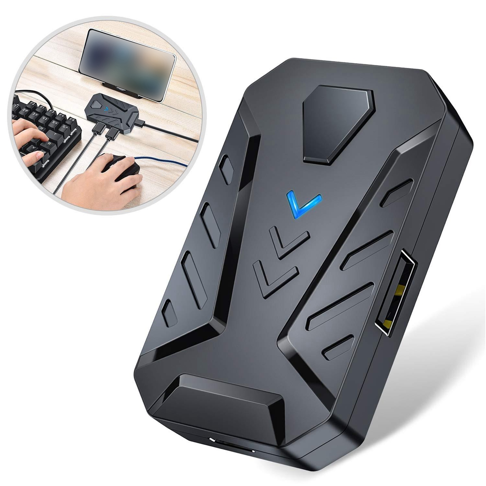 Adaptador conversor de mouse p - Gaming Keyboard Mobile avaliação e preço