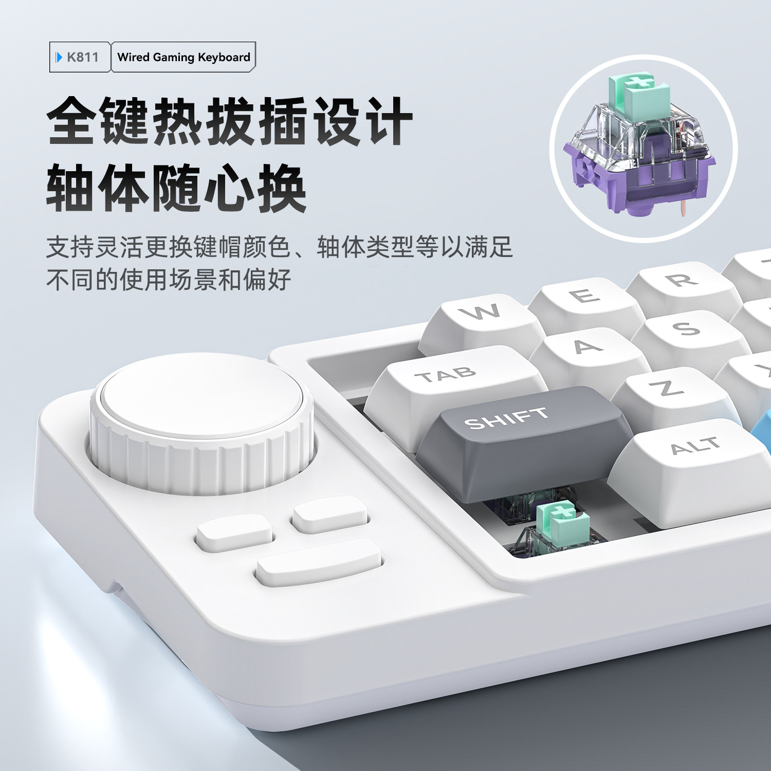 Teclado Mecânico Gamer com 19  - Gaming Keyboard Hot Swappable avaliação e preço