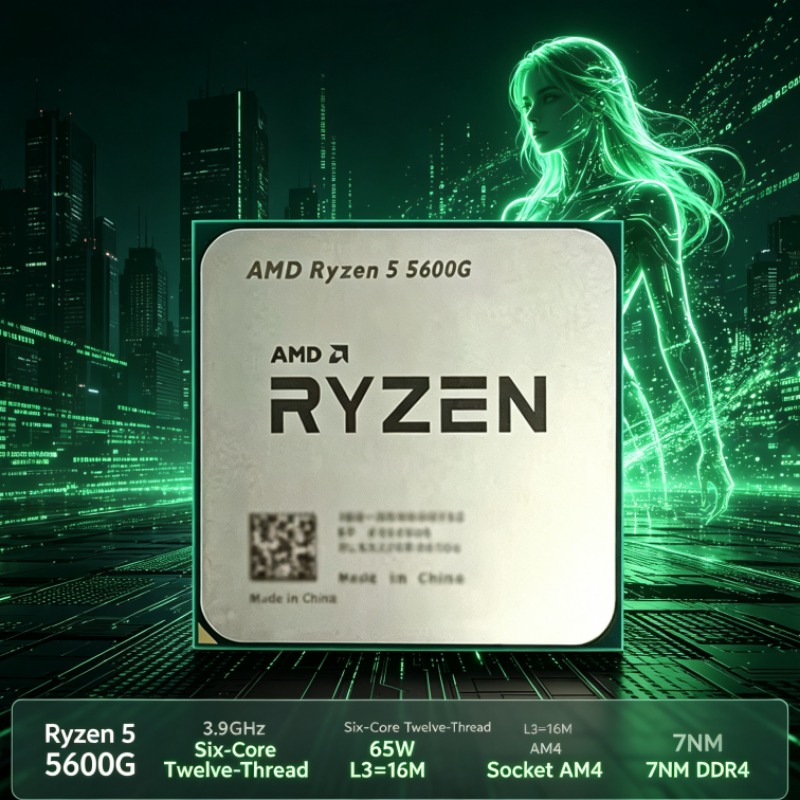 Processador AMD Ryzen 5 5600G  - Amd Cpu Ryzen 5 avaliação e preço