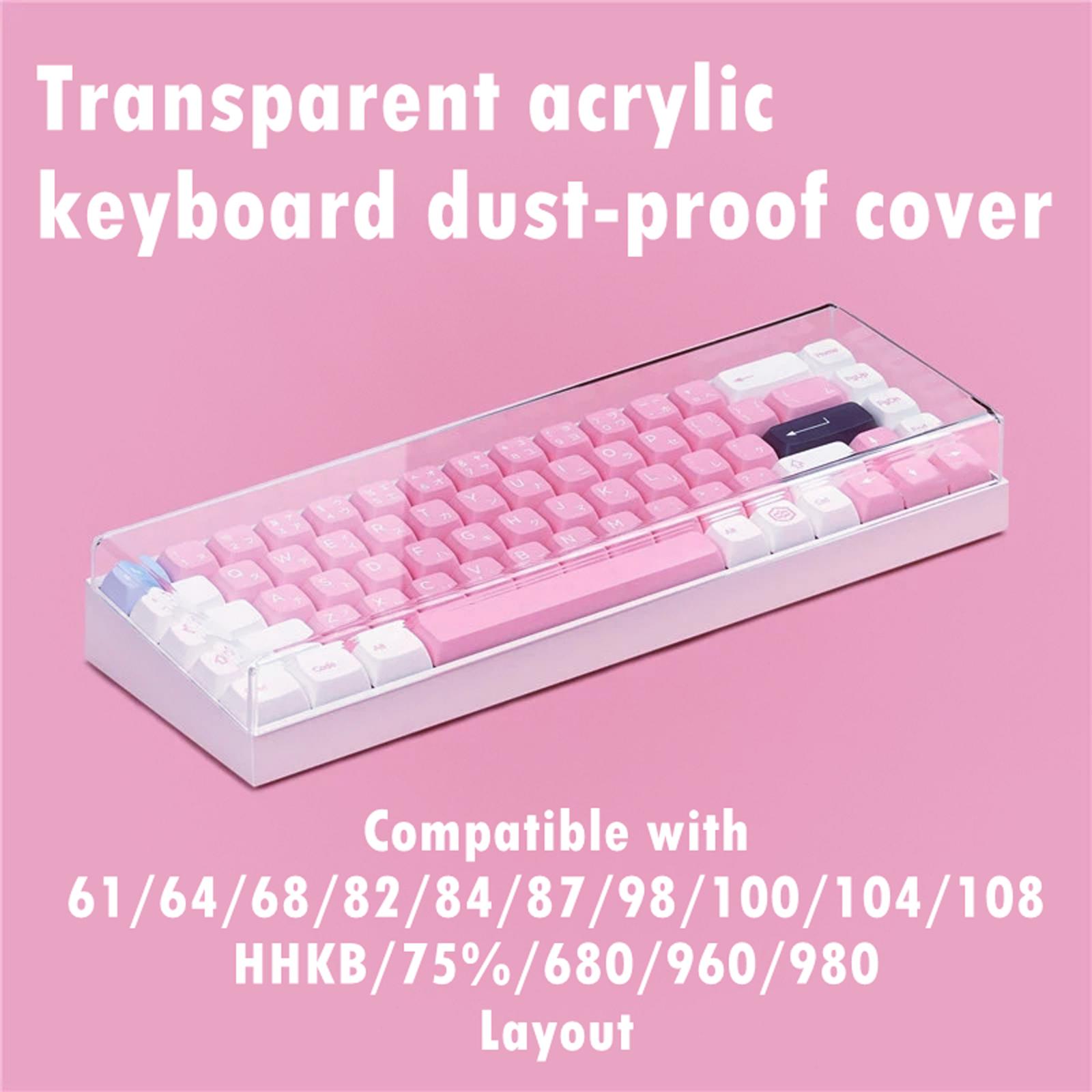 Capa protetora acrílica para t - Keyboard Gaming Transparent avaliação e preço
