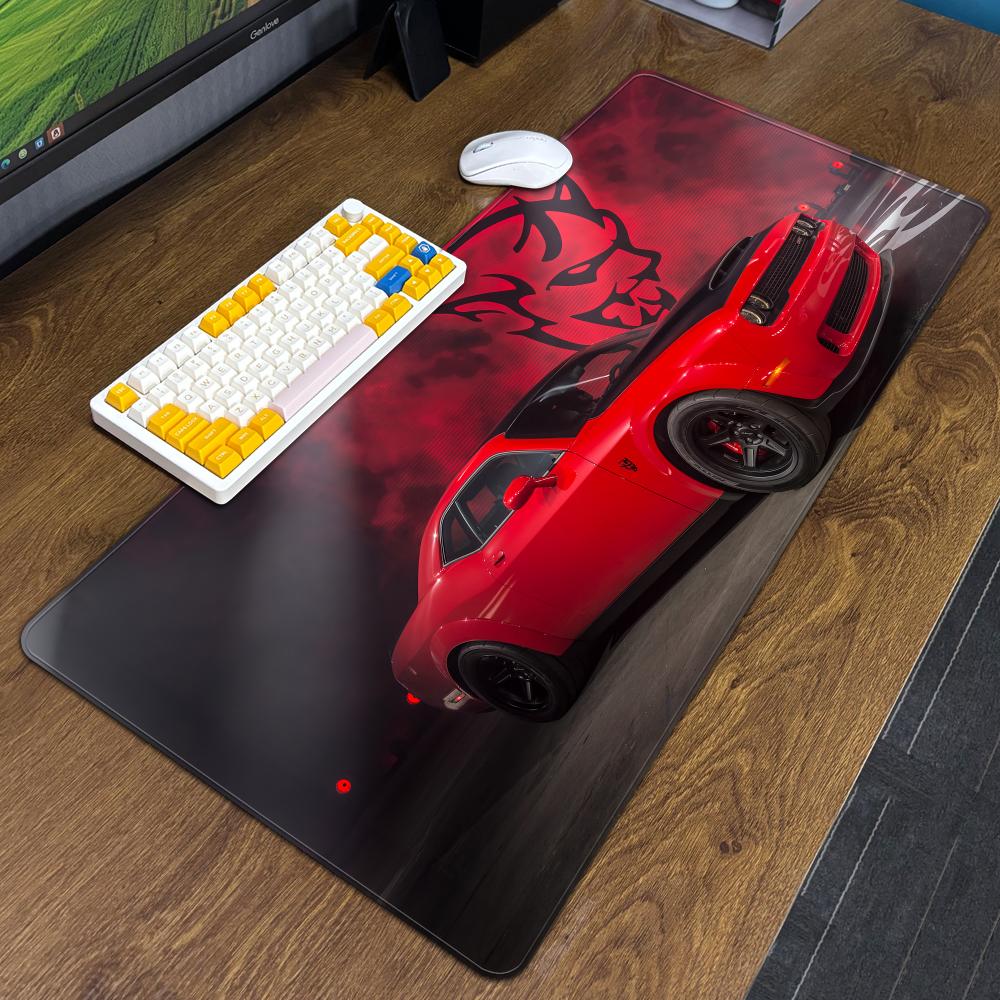 D-dodges carro legal mouse pad - Gaming Keyboard Higround avaliação e preço