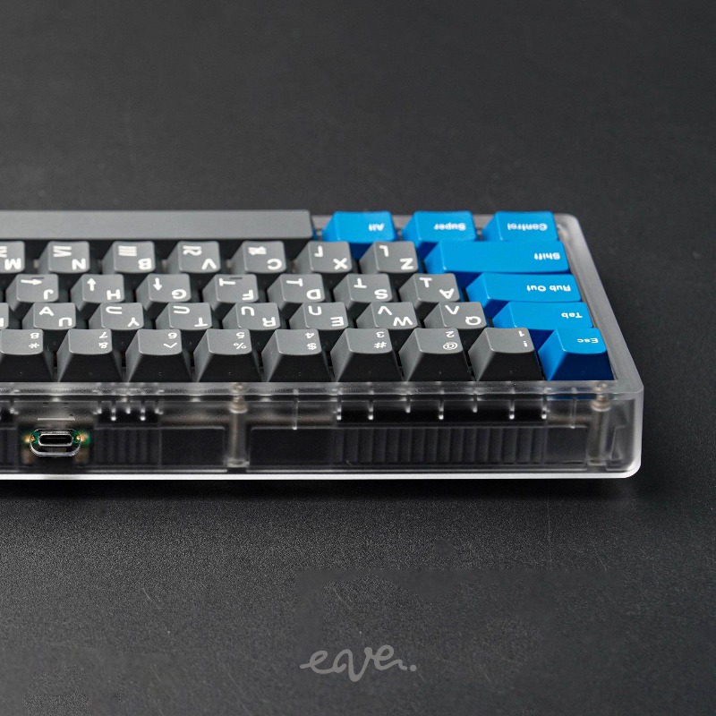 Kit de Teclado com Fio SW Eave - Keyboard Gaming Transparent avaliação e preço