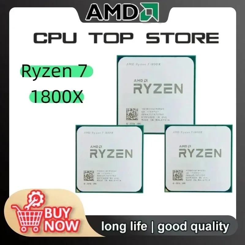Processador AMD Ryzen 7 1800X  - Amd Cpu Ryzen 7 avaliação e preço