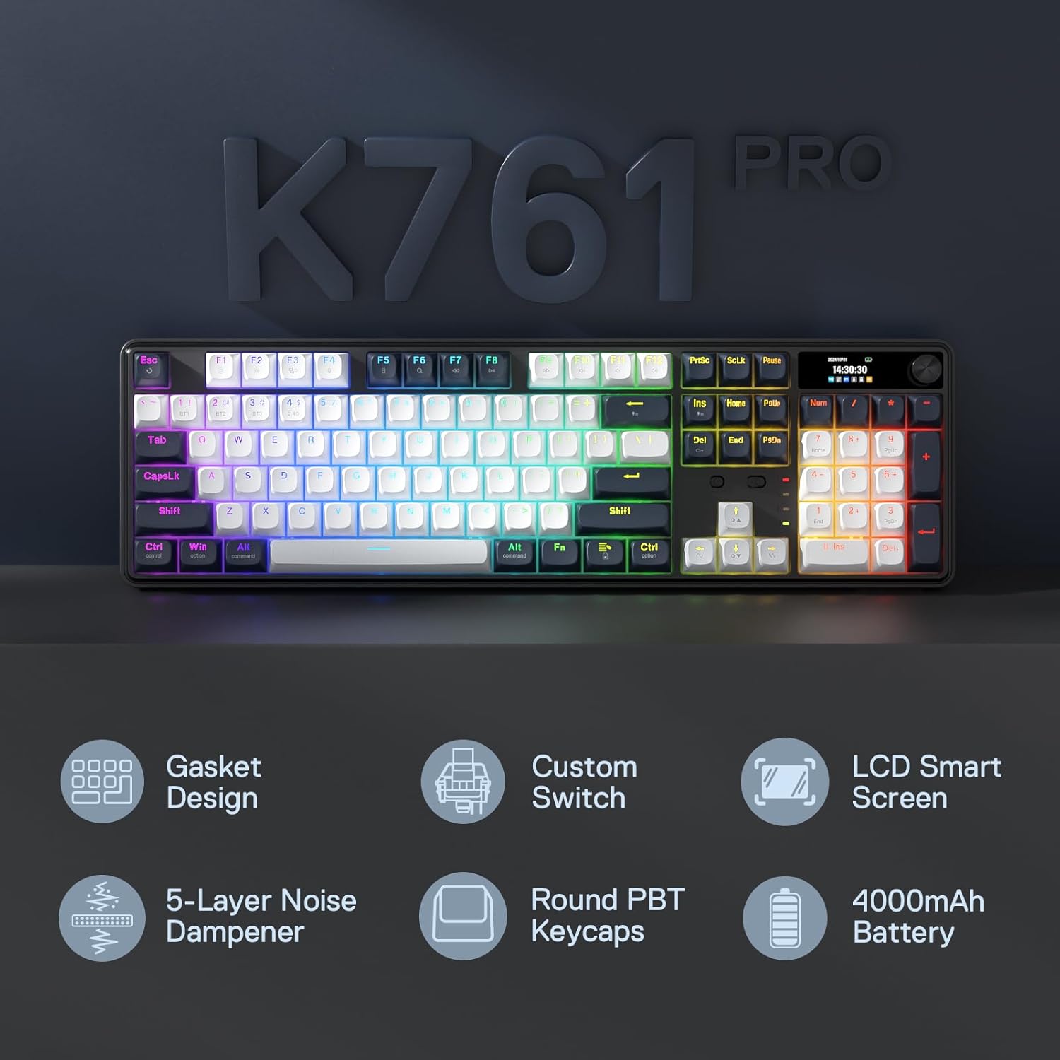 Teclado Mecânico Redragon K761 - Gaming Keyboard Mobile avaliação e preço