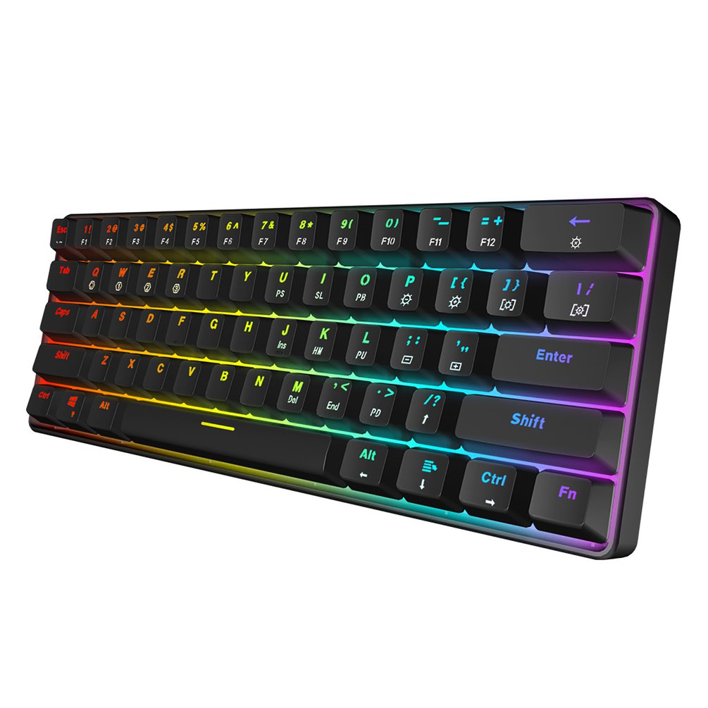 Skyloong gk61 mini teclado ópt - Gaming Keyboard Mobile avaliação e preço