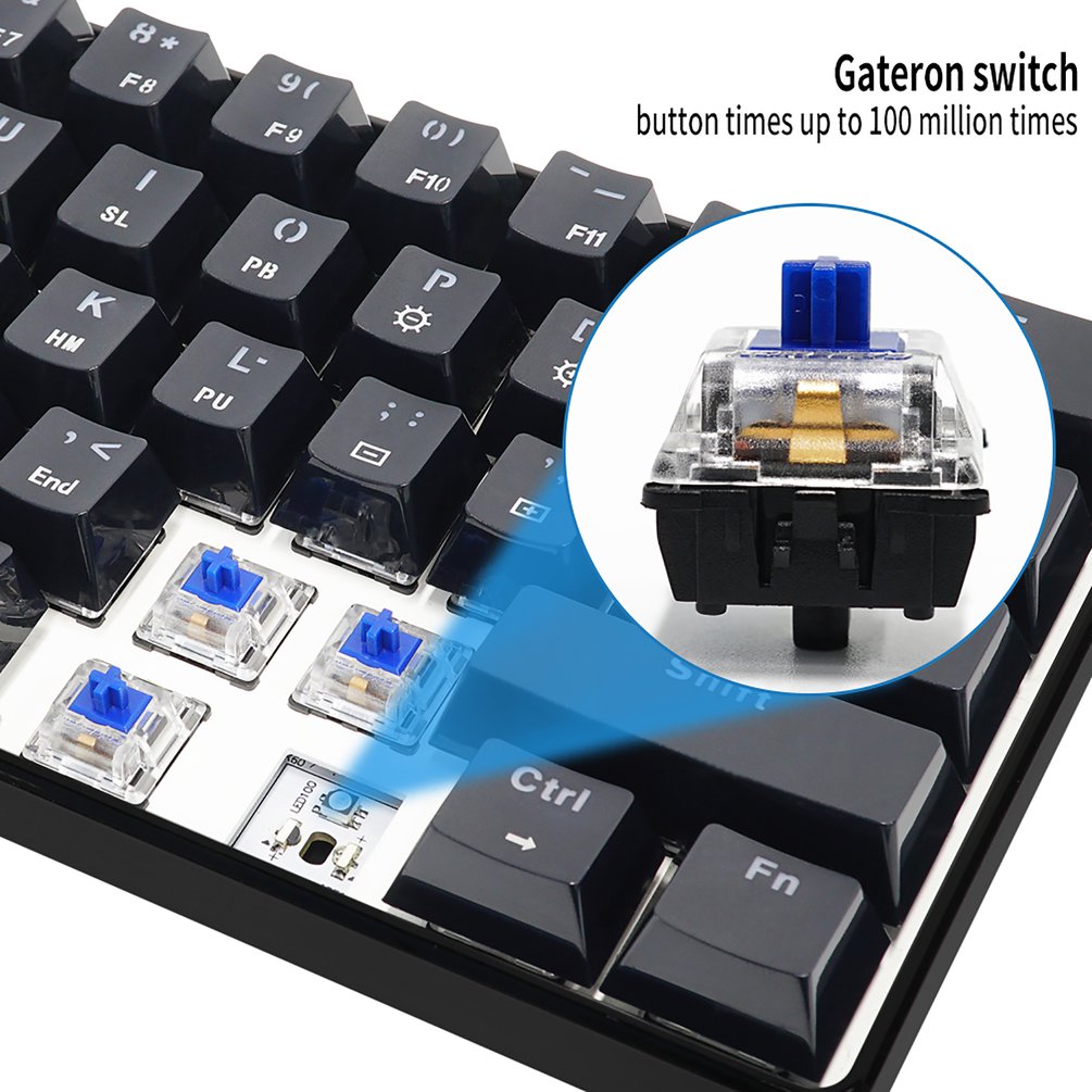 Skyloong gk61 mini teclado ópt - Gaming Keyboard Mobile avaliação e preço