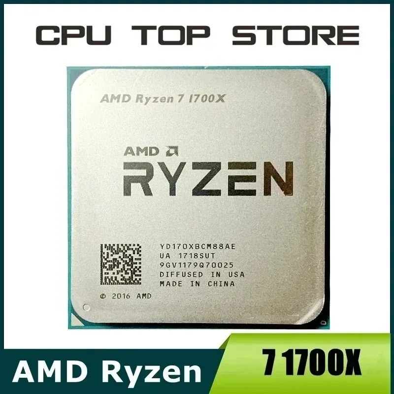 Processador AMD Ryzen 7 1700X  - Amd Cpu Ryzen 7 avaliação e preço