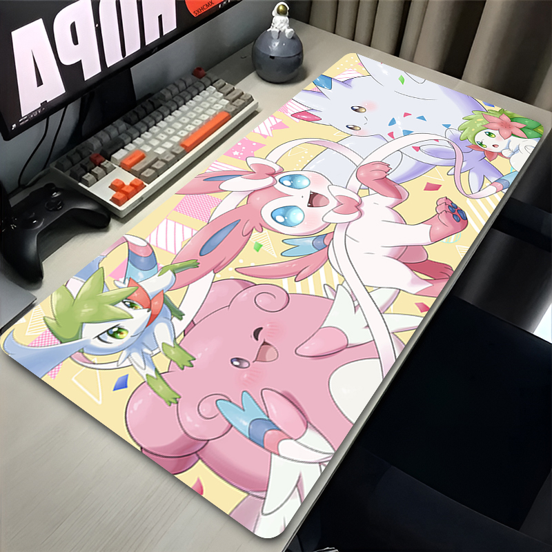 Mousepad Grande Rosa Fofo XXL  - Gaming Keyboard Noise avaliação e preço