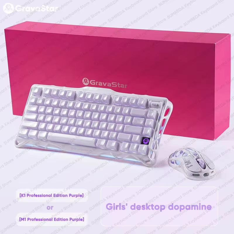 Mouse Sem Fio GravaStar M1 M2  - Gaming Keyboard Mechanical Wireless avaliação e preço