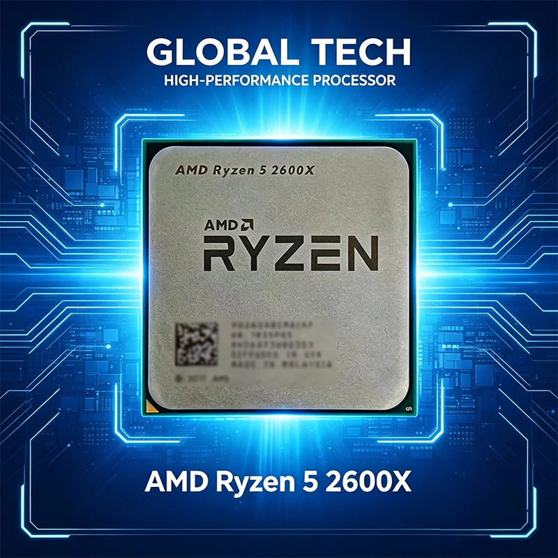 Processador AMD Ryzen 5 2600X  - Amd Cpu Ryzen 5 avaliação e preço