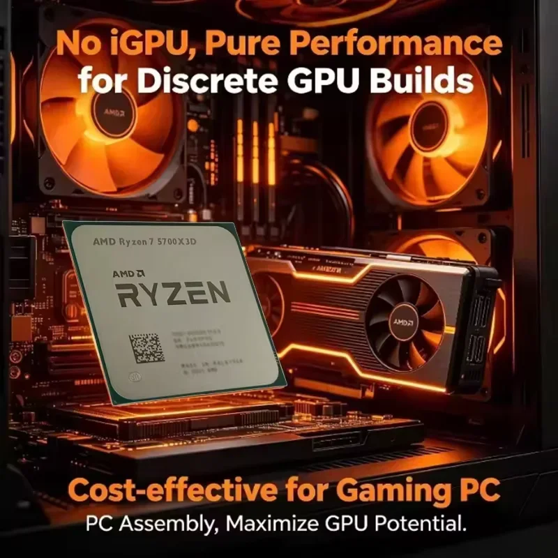 Processador AMD Ryzen 7 5700X3 - Amd Cpu Ryzen 7 avaliação e preço