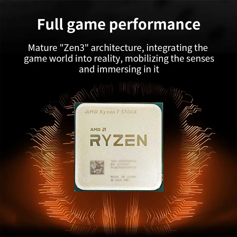 Processador AMD Ryzen 7 5700X, - Amd Cpu Ryzen 7 avaliação e preço