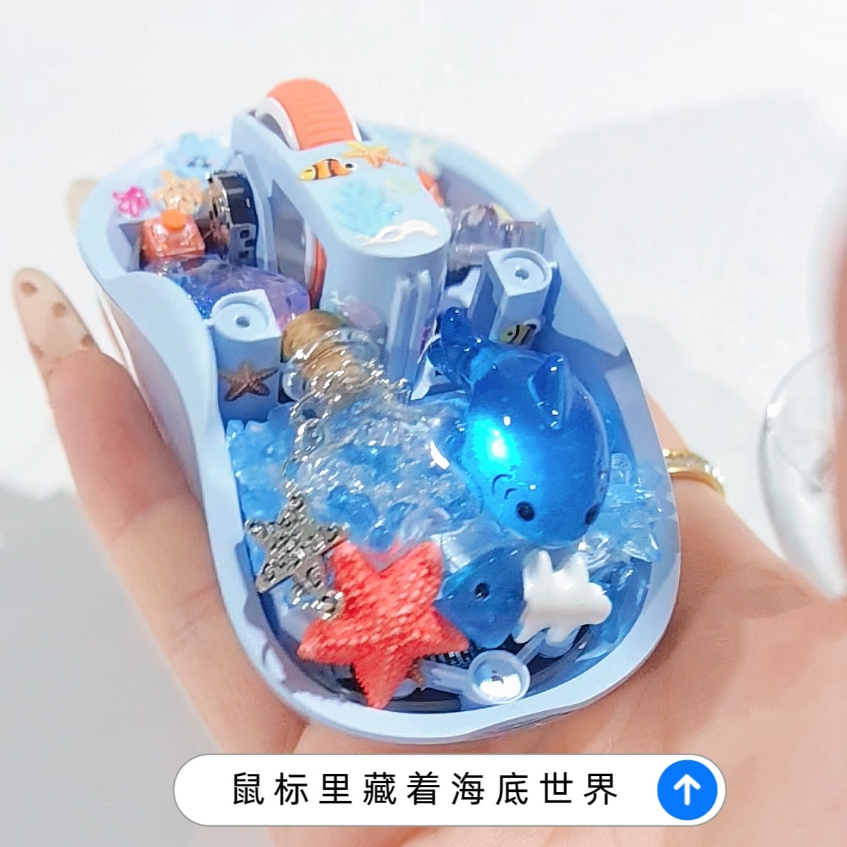 Mouse Transparente 3D Artesana - Keyboard Gaming Transparent avaliação e preço